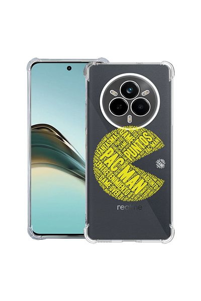 bestcase ® Anit Shock Case For Realme 14 Pro Plus, Calligraphy PacMan, 1997763 AS 1540