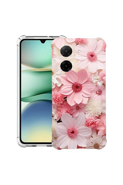 bestcase ® Anit Shock Case For Xiaomi Redmi A5, Pink And White Daisy, 2030996 AS 1145
