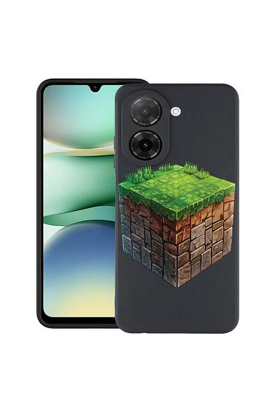 bestcase ® Slim Silicon Case For Xiaomi Redmi A5, Minecraft World, 2030991 B 1680