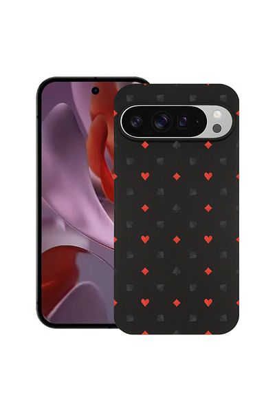 bestcase ® Slim Silicon Case For Google Pixel 10 / Pixel 10 Pro, Poker Pattern, 2030992 B 1448