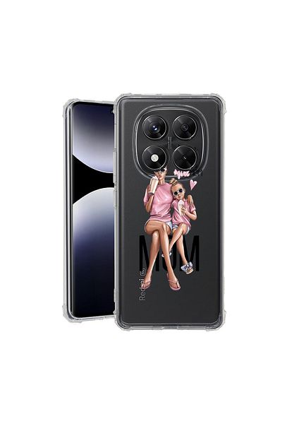 bestcase ® Anit Shock Case For Xiaomi Redmi Note 14 Pro 4G, Girl Mom Mama of Drama, 1997764 AS 558