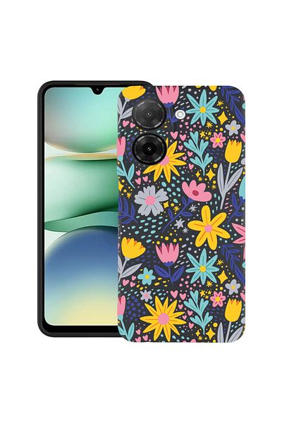 bestcase ® Slim Silicon Case For Xiaomi Redmi A5, Little Flowers, 2030991 B 758