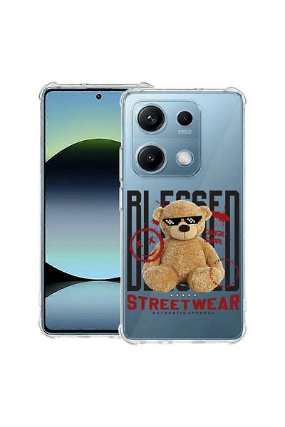 bestcase ® Anit Shock Case For Xiaomi Redmi Note 14S, Teddy Bear Blessed, 1997762 AS 1553