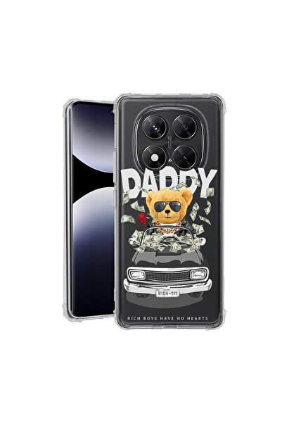 bestcase ® Husă Anit Shock pentru Xiaomi Redmi Note 14 Pro 4G, Ursuleț de plu...