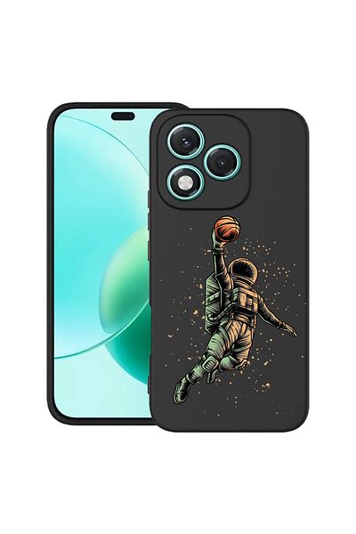 bestcase ® Slim Silicon Case For Honor 400 Lite, Astronaut Basketball, 2022870 B 1003