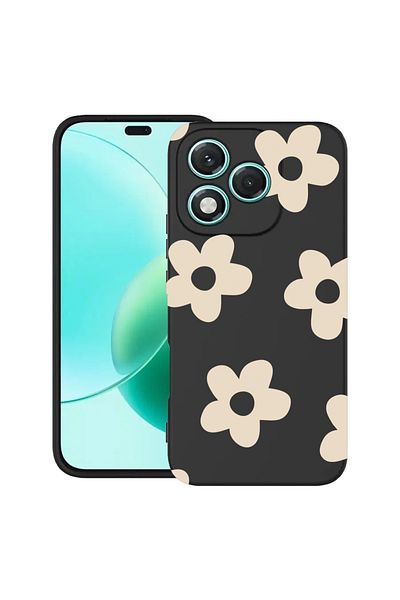 bestcase ® Slim Silicon Case For Honor 400 Lite, Retro Daisy, 2022870 B 1481
