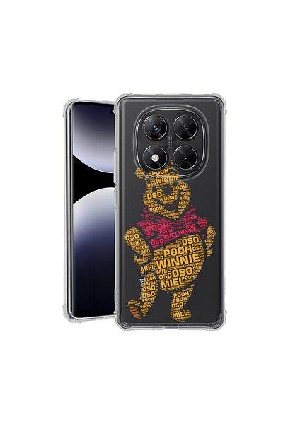 bestcase ® Anit Shock Case For Xiaomi Redmi Note 14 Pro 4G, Calligraphy Pooh, 1997764 AS 1541