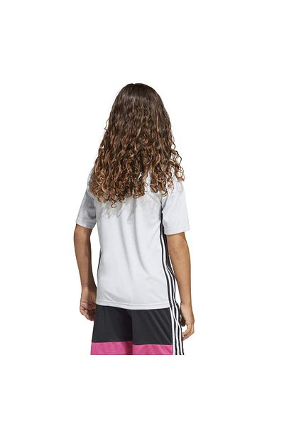 adidas Tiro 25 Essentials Kids White Round Neck Jersey
