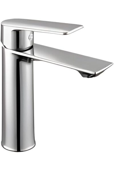 Generic Washbasin Mixer for Bathroom, Hot and Cold Water, with Pipes
