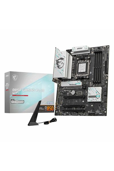 MSI Mb B850 Gaming Plus Wifi7 Atx - Ddr5 8200Mhz(Oc) Am5 Dp 3X M.2 USB 10Gbs 5g Lan