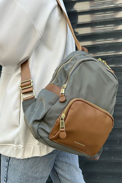 Just Polo Imported Satin Leather Women's School and Backpack