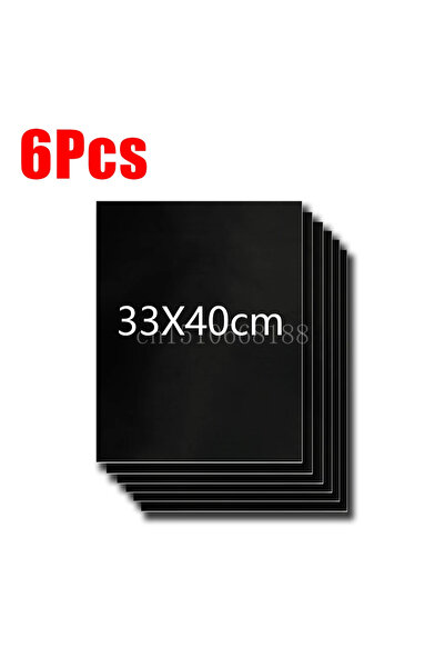 Choice9 6Pcs 33x40cm 1-6Pcs BBQ Grill Mat Non-stick Mat Heat Resistant Grill ...