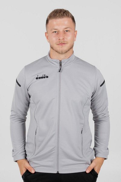 Diadora Alto 25 Camping Tracksuit Single Top Γκρι