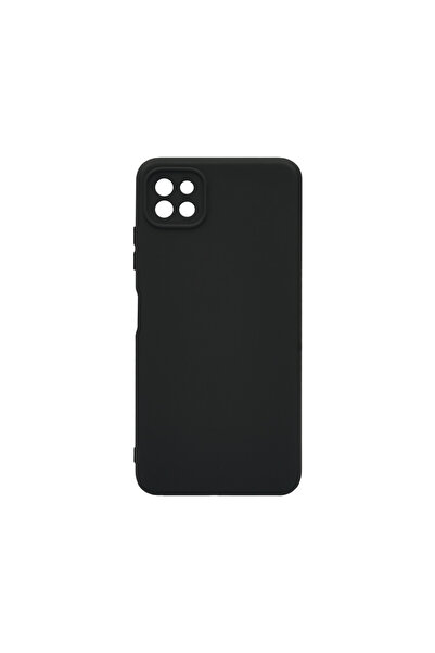 bestcase Husă premium din silicon pentru Samsung Galaxy A22 5G, neagră
