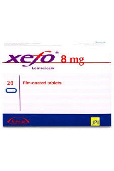 XEFO 8MG 20 FILM-COATED TABLETS