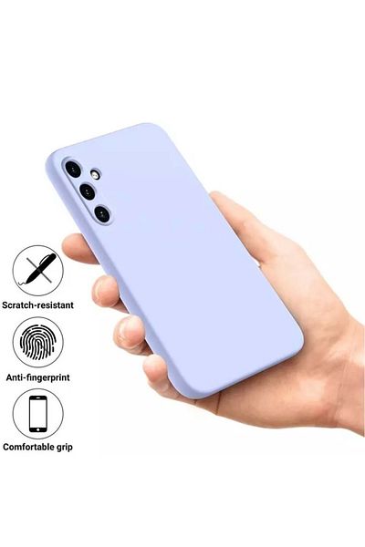 bestcase ® Premium Silicon Case For Samsung Galaxy A14, Lilac