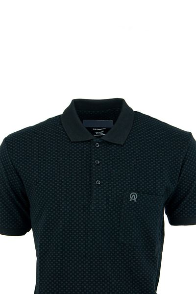 Oppland Tricou bărbați Lakos țesătură 100% bumbac PoloGât cu buzunar Mânecă scurtă Decoltare casual OPPM2022ETNKOZBR20