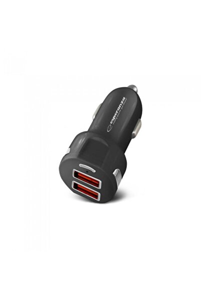 ESPERANZA Încărcător auto EZC110K, 36W, 2x USB-A, Negru