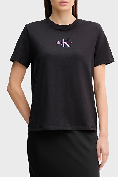 Calvin Klein Jeans D1 divatos női fekete póló LV047C856G-UB1
