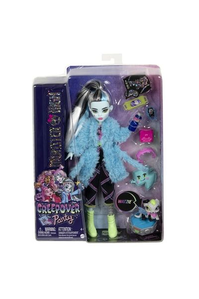 MONSTER HIGH Mattel Monster High Frankie Stein Creepover Party Doll with Accessories