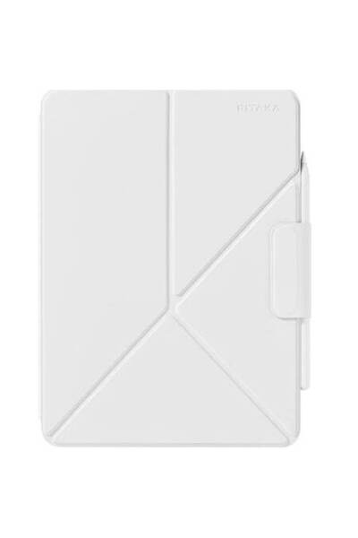 PITAKA Husă de protecție MagEZ Folio 2 pentru iPad Pro 13 2024, albă
