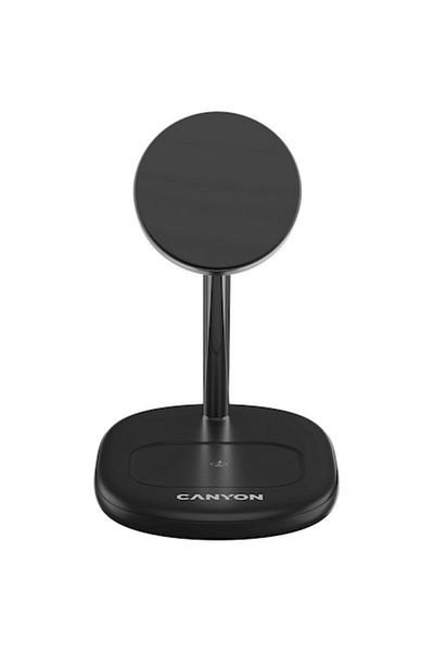CANYON Încărcător wireless WCS-205 15W Qi2 2 în 1 Negru