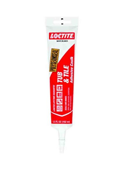 LOCTİTE Polyseamseal Tub and Tile Adhesive Caulk 162 ml