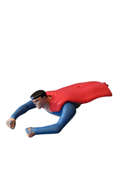 vintage superman orijinal figür oyuncak & 12 cm