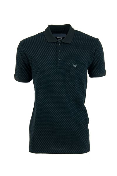 Oppland Tricou bărbați Lakos țesătură 100% bumbac PoloGât cu buzunar Mânecă scurtă Decoltare casual OPPM2022ETNKOZBR20