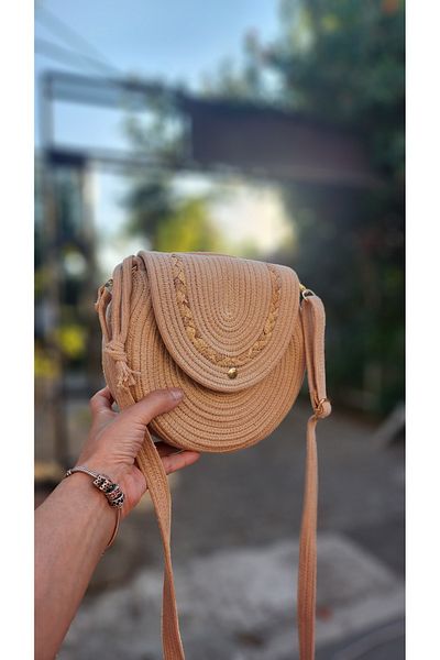 Yektayla Handmade Casual Bag, Side Bag, Drum Bag