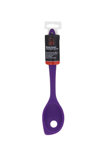 Chef Craft Premium Dishwasher Safe Silicone Mixing Spoon 11 Inch