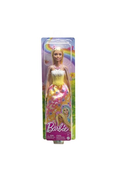 Barbie Păpușă Mattel cu păr blond și galben