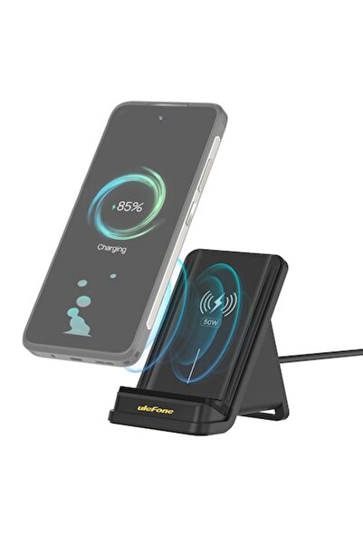 ULEFONE Suport de încărcare wireless, încărcător rapid de 50W