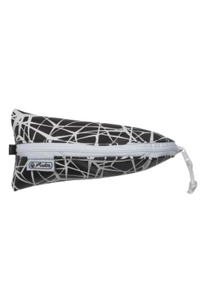 Herlitz Necessaire Cocoon, Color Black, Material Synthetic Leather, Dimension 20,5x7x10 cm