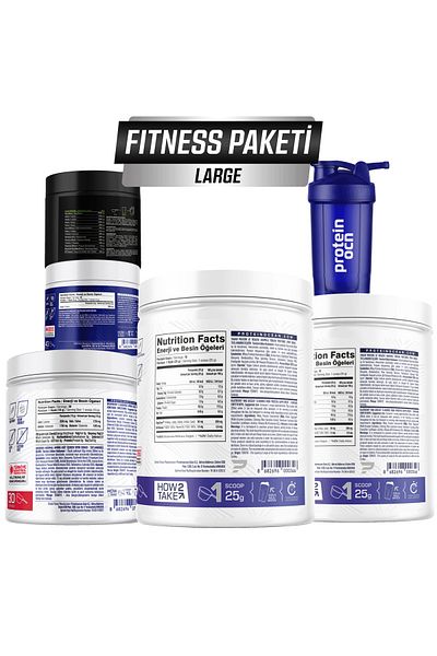 Proteinocean Fitness Pack Large - Blueberry Muffin Raspberry