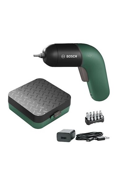 Bosch IXO 6 Cordless Screwdriver, 3.6V, 215 rpm, 4.5 Nm, Green/Black