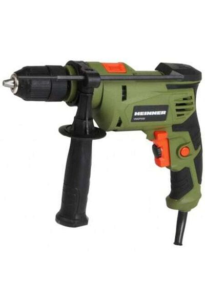 Heinner Mașină de găurit și șurubelniță cu percuție 810W 13MM, 810W, 3000 RPM, mandrină automată de 13mm