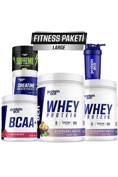Proteinocean Fitness Pack Large - Blueberry Muffin Raspberry