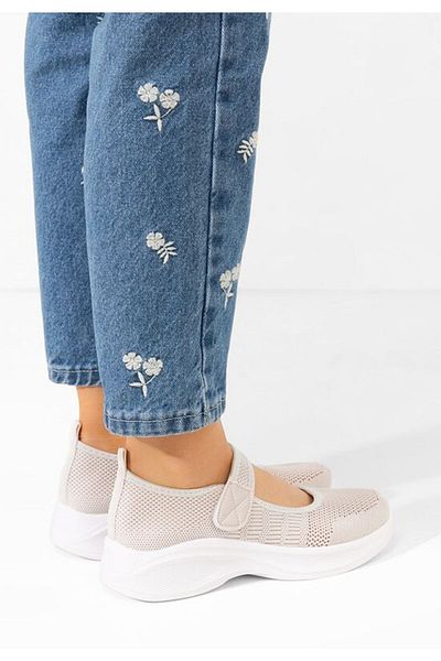 B T Shoes Pantofi casual dama Medana bej