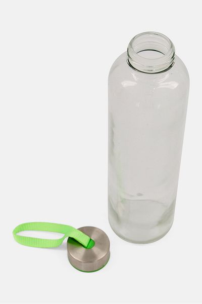 Cuisine Art Glass Drink Bottle 600ml, Transparent