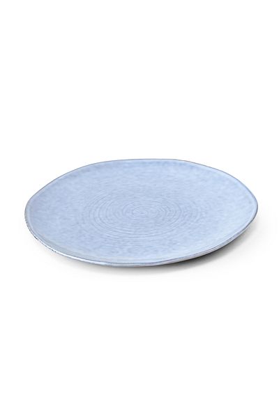 Cuisine Art Tia Stoneware Dinner Plate - 27cm, Blue (Set of 1)