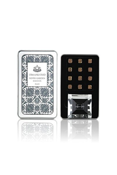 Osmanlı Oud Dahi Silver Garden Bakhoor – 12'li Oryantal Odunsu Tütsü Seti – 4086