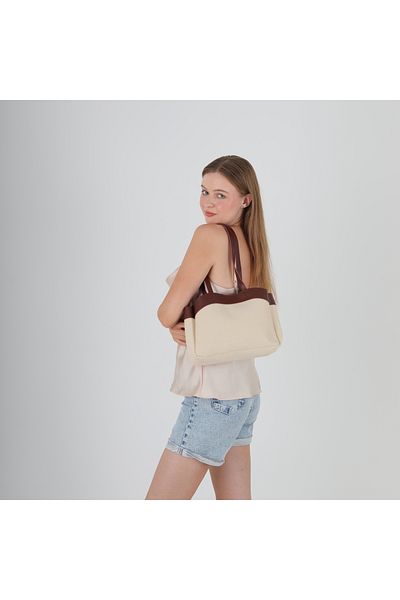 GUONN Polly Canvas Shoulder Bag