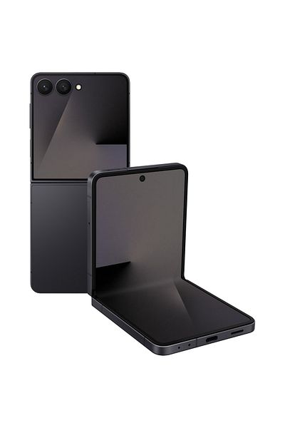 Samsung Galaxy Z Flip7 mobile phone, 12GB RAM, 512GB storage, 5G, Jetblack