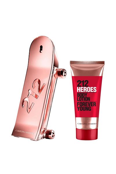 Carolina Herrera 212 Heroes For Ever Young Gift Set-Eau de Parfum 80ml+Perfumed Body Lotion 100ml