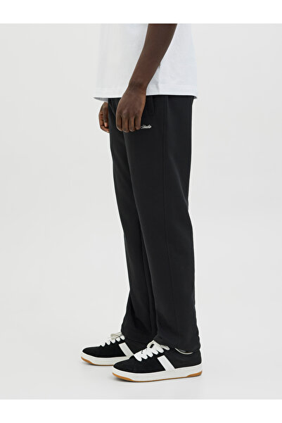 Jack & Jones Jack Jones Jpstkane Norrebro Sweat Pants Pls Men's Black Plus Size Sweatpants 12287504-02