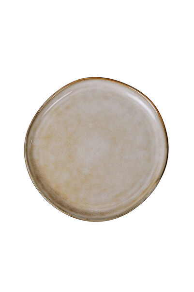 Cuisine Art Tia Stoneware Side Plate - 20cm, Brown (Set of 1)