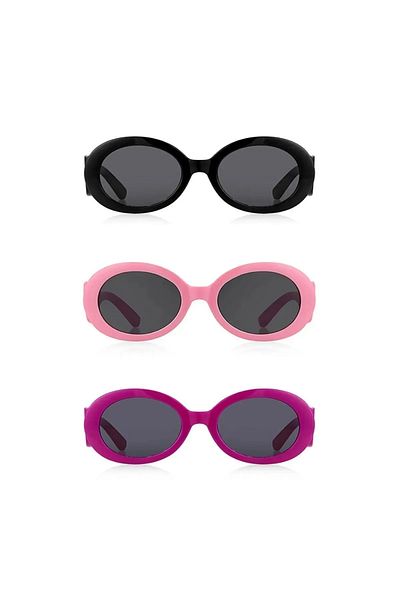 Kinary Children's Sunglasses 3-Piece Deal Set