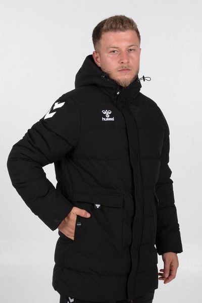 hummel Line Anorak Coat Black