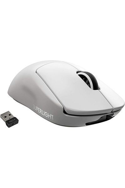 Logitech G ماوس ألعاب لاسلكي فائق الخفة، خفيف الوزن للغاية 63 جرامًا، مستشعر HERO 25K، دقة 25600 نقطة في البوصة